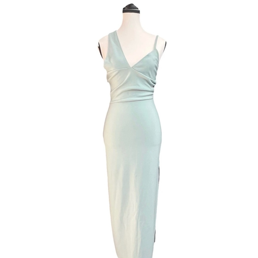 Abercrombie & Fitch One Shoulder Light Blue Dress